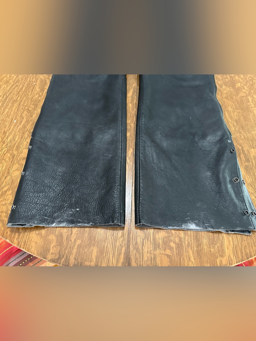 Harley Davidson Deluxe Leather Chaps (Men’s) - Picture 9 of 16